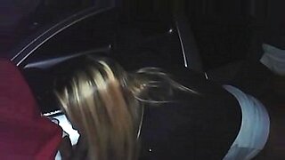 girl pees in car