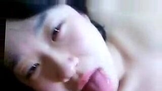 asian girl licked and fingered in 69 riding on guy cock on the bed