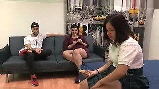 girls watch college boys fuck each other in the ass