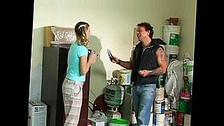 horny milf s home alone pleasure disturbed by lucky guy