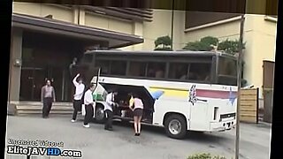 japanese girl gangbang inside bus