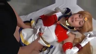 japanese cosplay babes shaved pussy fingered