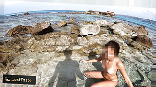 two strangers sex in beach